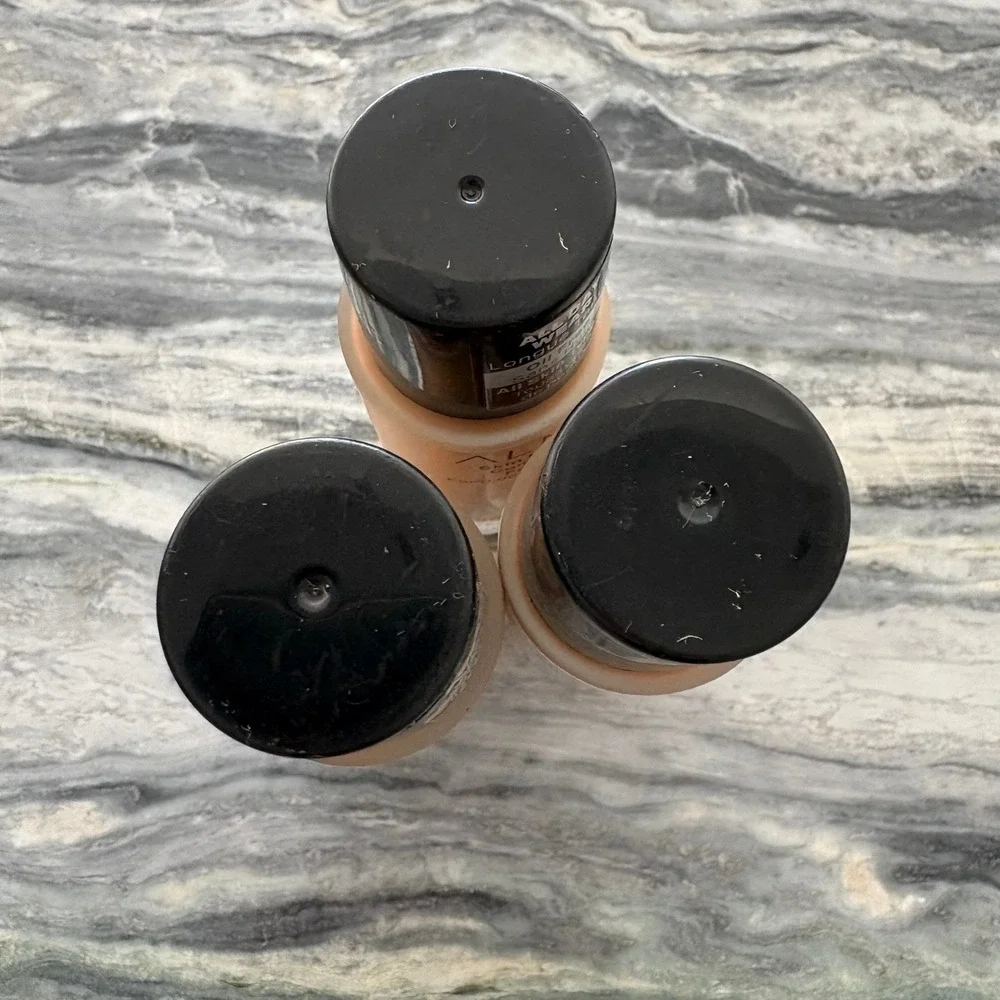 3x Almay Skin Perfecting Comfort Matte Foundation 190 Neutral Toasted Almond